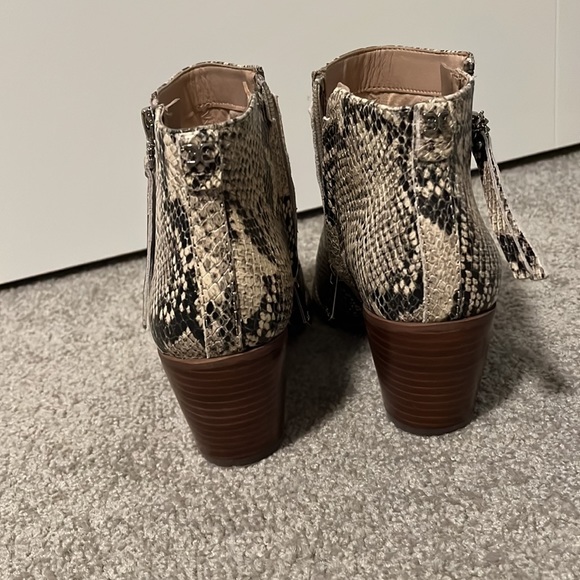 Sam Edelman Snake Skin Booties (6) - Picture 5 of 8